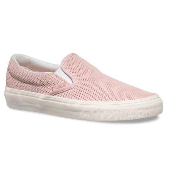Vans Perf Suede Slip-On Peachskin Shoes - Picture 3 of 3